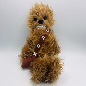 Disney Parks Star Wars Chewbacca Chewy 12" Stuffed Animal Plush Toy Doll Furry